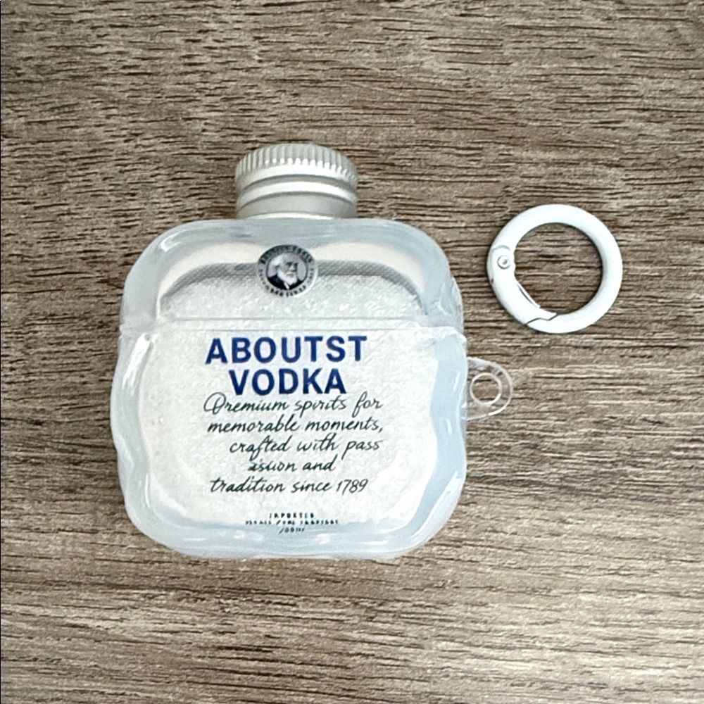 AirPods 4 Aboutst Vodka Case with Ring